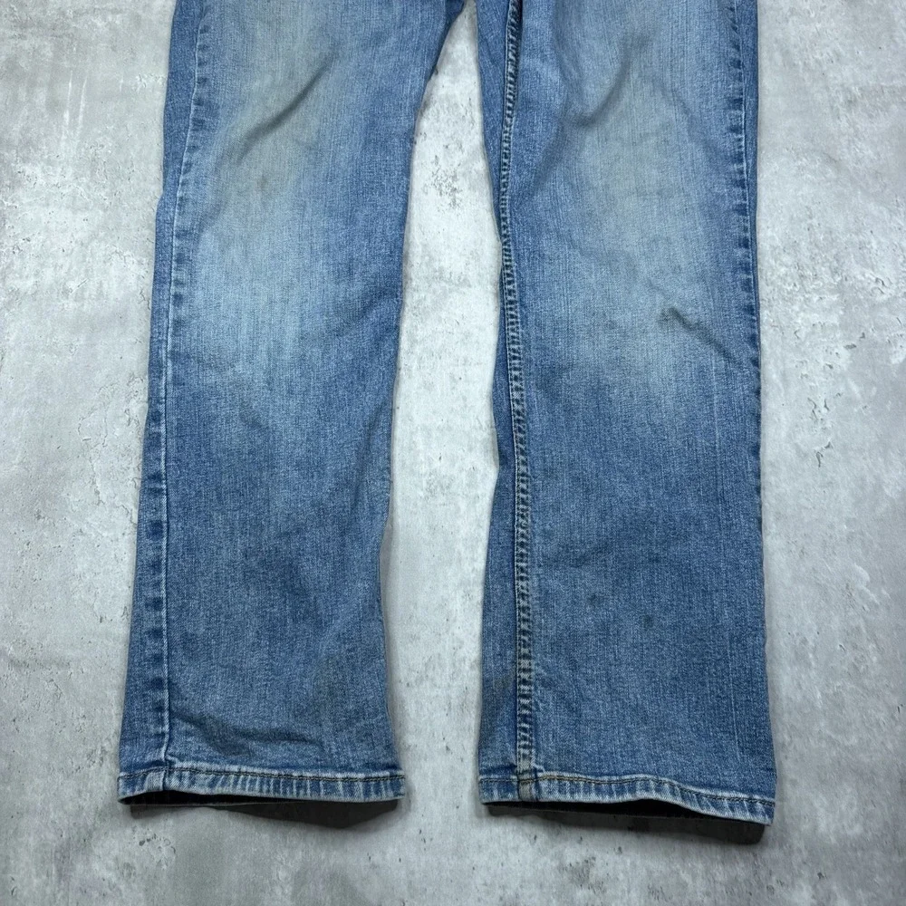 Levis 511 Mens Slim Straight Leg Jeans Blue Dark Wash 36x30 Stretch Work USA